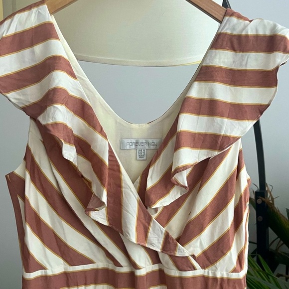Forever New Blair Stripe Dress - Picture 3 of 6